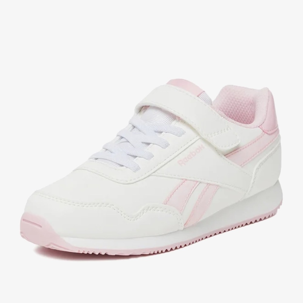 Reebok Kids Sneakers in White and Light Pink - Picture 3 of 9